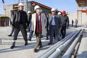گزارش تصویری | بازدید شهردار مشهد از کارخانه&zwnj;های تولید آسفالت و بتن شهید مجیدی و پروژه احداث دوربرگردان غیرهم&zwnj;سطح شرقی ابوطالب