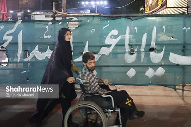 گزارش تصویری | عزاداری شب هشتم محرم در شهرک عرب‌ها ـ مشهد