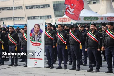 گزارش تصویری | مراسم تشییع پیکر شهید «عیسی علیپور» از شهدای خدمت شهرداری مشهد ۱