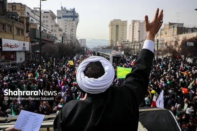 گزارش تصویری (۳) | راهپیمایی روز ۲۲ بهمن در مشهد