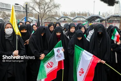 گزارش تصویری | تجمع دانشجویان مشهد در حمایت از پاسخ ایران به تجاوز آمریکایی - صهیونیستی به کشور (۱۲ اسفند ۱۴۰۴)