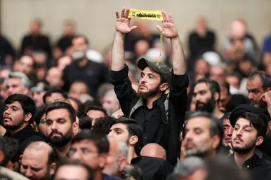 گزارش تصویری | سخنرانی رهبر معظم انقلاب در مراسم عزاداری شهادت امام رضا(ع)