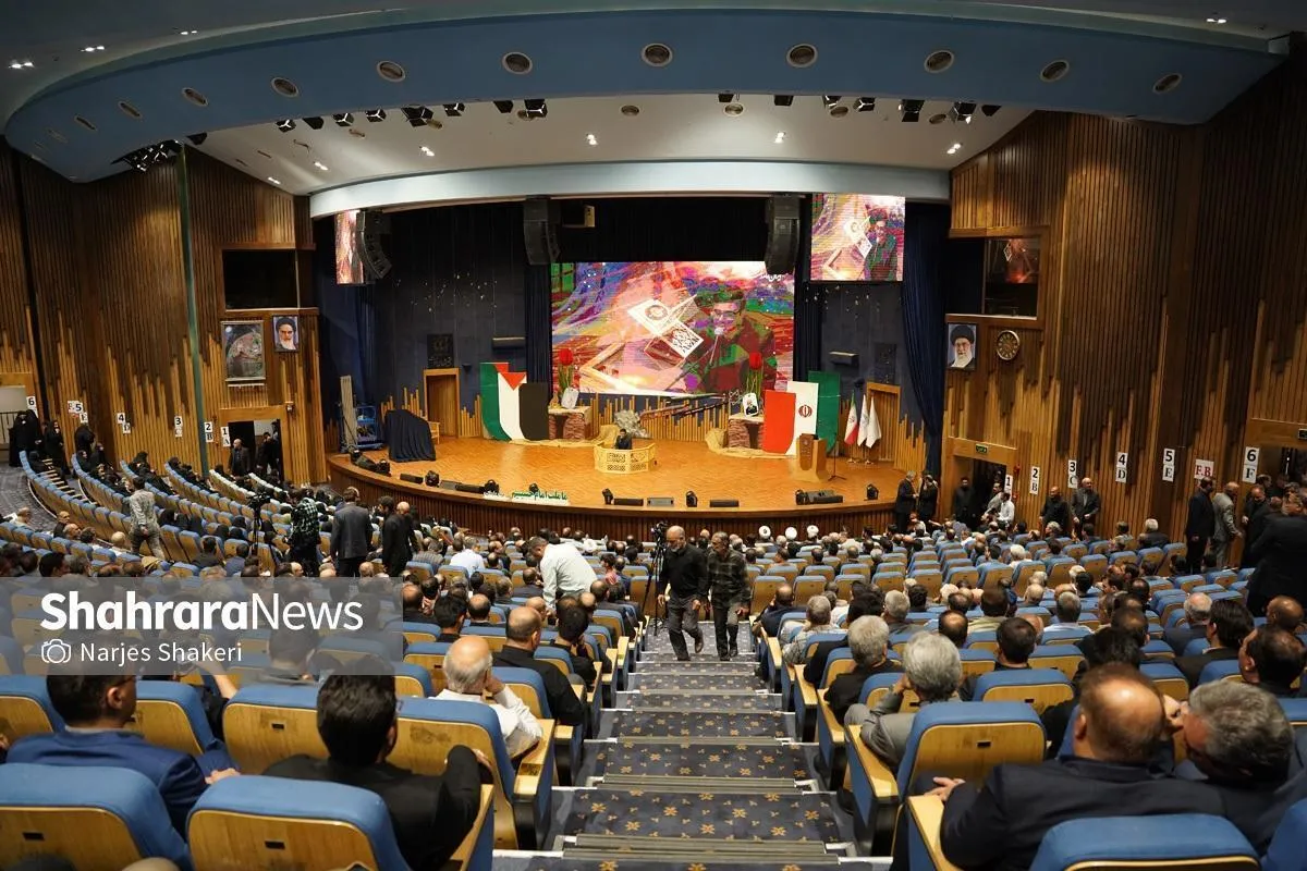 آیین بزرگداشت چهلمین روز شهادت سرلشکر شهید محمد کاظمی در مشهد (۱۶ مرداد ۱۴۰۴) + فیلم