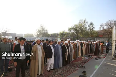 اقامه نماز عید سعید فطر در محله گلشهر (۲۲ فروردین ۱۴۰۳)