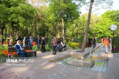 فصل لاله‌ها در باغ ایرانی