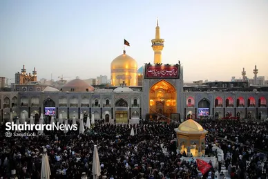 گزارش تصویری| آیین اذن عزای محرم در حرم مطهر رضوی (پنجشنبه ۵ تیر ۱۴۰۴)