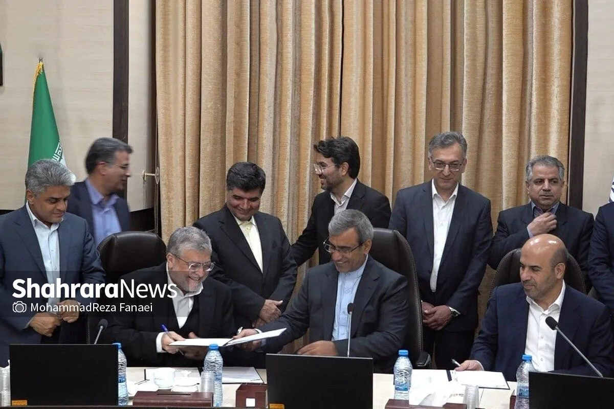 امضاء تفاهم‌نامه سه‌جانبه شهرداری مشهد، استانداری خراسان رضوی و وزارت نیرو برای احداث نیروگاه بیوگاز