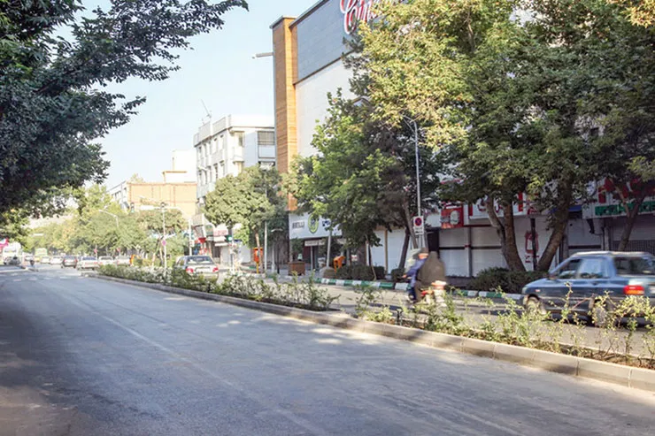 جمع‌آوری نرده‌های خیابان دانشگاه