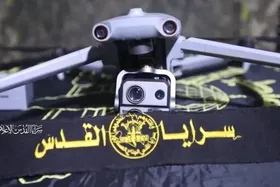 مقاومت، ۲ پهپاد رژیم صهیونیستی در مرکز غزه را شکار کرد (۲۴ فروردین ۱۴۰۴)