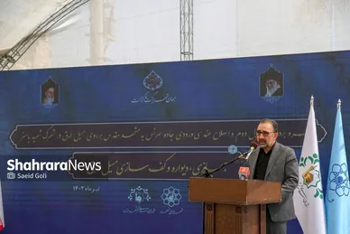 بهره‌برداری از پل دوم و اصلاح هندسی ورودی جاده سرخس به مشهد