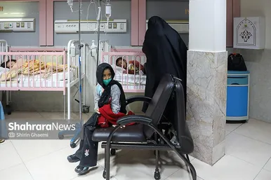 گزارش تصویری | بیمارستان دکتر شیخ مشهد در موج جدید آنفلوآنزا