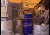 ۴۰ کامیون کالای قاچاق در گمرک مرزی شیخ‌صله ثلاث‌باباجانی کشف و ضبط شد