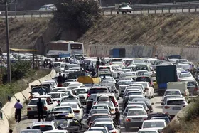 ترافیک سنگین در جاده&zwnj;های ممنوع!