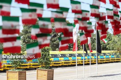 رونمایی از ١۵٠ دستگاه ون و اتوبوس با حضور وزیر کشور در مشهد