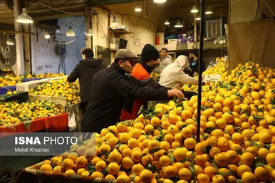 ایران زیباست | شب یلدا بازار همدان