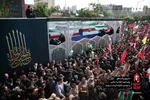 حماسه بدرقه | لحظه به لحظه با مراسم باشکوه تشییع پیکر رهبر شهید انقلاب در تهران (۱۵ تیر ۱۴۰۵) + عکس و فیلم