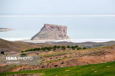 تفریح در بخش پرآب دریاچه ارومیه
