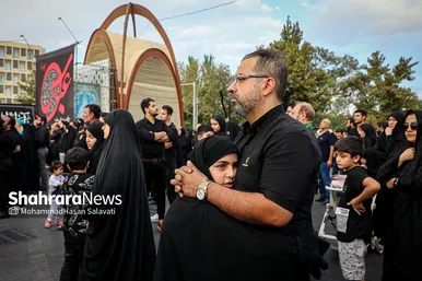 خیمه سوزان عصر عاشورا در مشهد