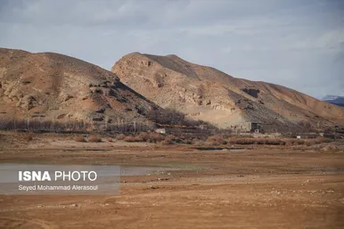 خشکسالی در سد کاردِه مشهد
