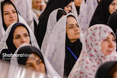 بزرگداشت مقام پرستار در حرم رضوی