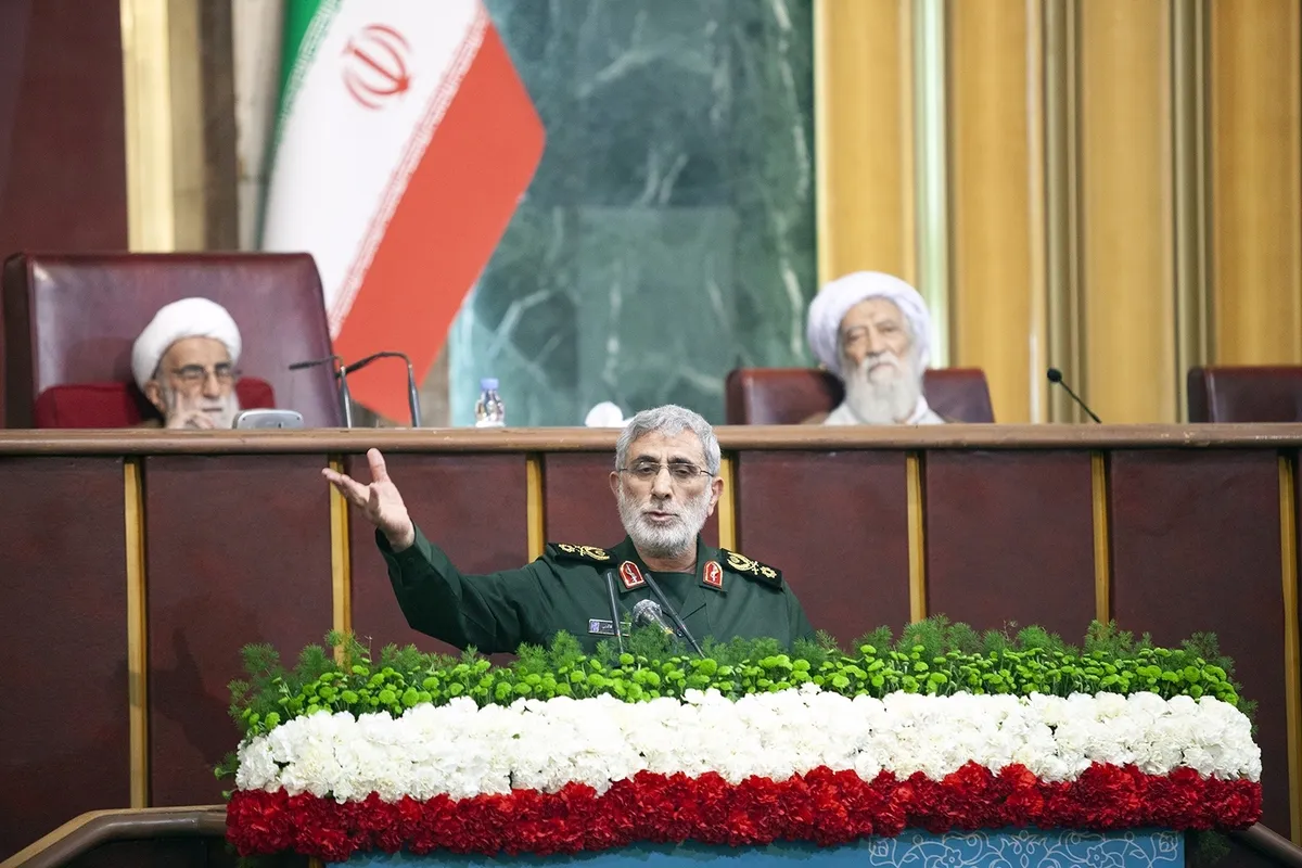 سردار قاآنی: ترور شهید سلیمانی آغاز جنگ ترکیبی بود| حرکت انقلاب اسلامی به‌رغم دشمنی‌ها با قوت ادامه دارد
