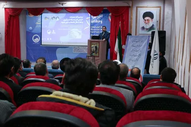 مراسم آغاز عملیات اجرایی طرح شبکه جمع آوری و انتقال فاضلاب شهر رضویه