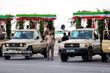 استقبال و تشییع پیکر مطهر شهدای حادثه تروریستی حرم شاهچراغ در مشهد