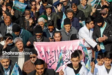 گزارش تصویری | اجتماع عظیم منتظران ظهور در مشهد (۲۶ بهمن ۱۴۰۳)