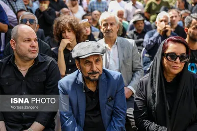 عکس‌هایی از مراسم تشییع پیکر سعید راد