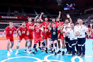 تصاویر منتخب از حضور کاروان ایران در مسابقات المپیک 2020