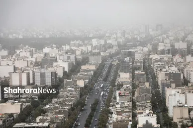 تصاویری از آلوده‌ترین صبح مشهد در قرن جدید (۱۵ مرداد ۱۴۰۲)