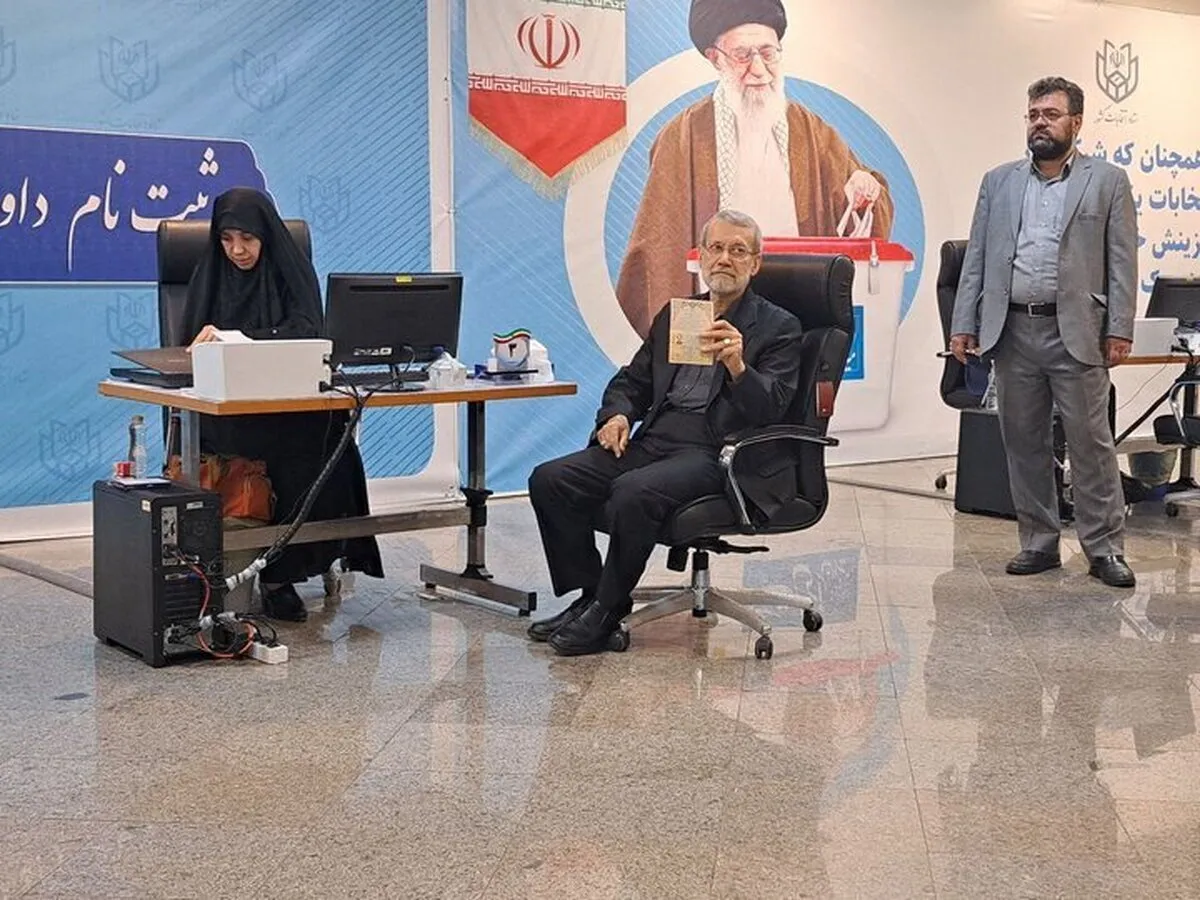 علی لاریجانی داوطلب نامزدی در انتخابات ریاست جمهوری ۱۴۰۳ شد