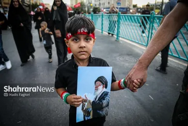 گزارش تصویری | مراسم جاماندگان اربعین حسینی در مشهد ۳