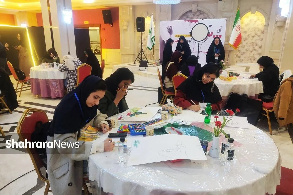 رویداد هنری «آن ۲۳ هزار نفر» با حضور نوجوانان مشهدی برگزار شد+ویدئو