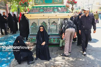 گزارش تصویری | مراسم جاماندگان اربعین حسینی در مشهد