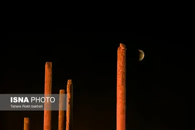 گزارش تصویری | ماه گرفتگی قرن - ایران