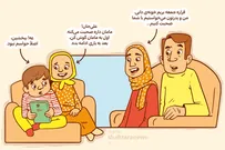 داستان مصور کودک درباره خانواده | کنار هم با شادی