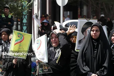 گزارش تصویری | تشییع پیکر ۴ شهید حملات رژیم صهیونیستی، در مشهد (۹ تیر ۱۴۰۴)