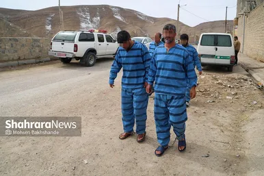 گزارش تصویری | بازسازی صحنه جنایت در روستای جغری