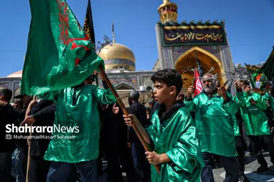 گزارش تصویری | عزاداری روز شهادت امام رضا (ع) در حرم مطهر رضوی