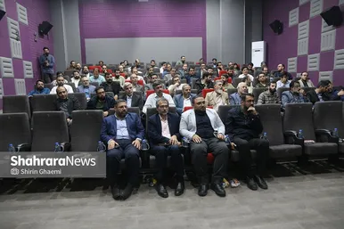 گزارش تصویری | رونمایی از مستند استاد فرشچیان و نماهنگ «چای و گلاب» در مشهد