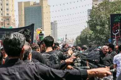 عزاداری روز تاسوعا در مشهد مقدس