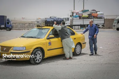 گزارش تصویری | روند خروج مهاجران افغانستانی غیرمجاز از مرز دوغارون