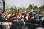 آیین رونمایی از یادمان «گذر سیاوش از آتش» در جلوخان فردوسی برگزار شد