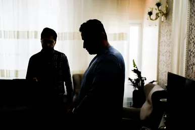 بازسازی صحنه قتل در خیابان مطهری شمالی
