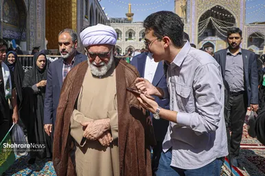 گزارش تصویری | آیین آغاز سال تحصیلی جدید در حرم مطهر رضوی
