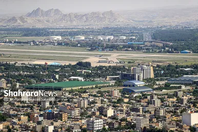 تصاویر هوایی از شهر مشهد و حرم مطهر رضوی