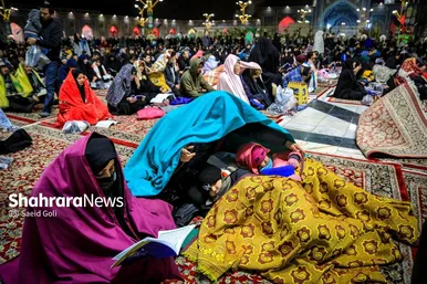 گزارش تصویری | مراسم احیای سومین شب قدر در حرم مطهر امام رضا (ع)