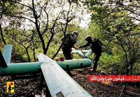 مرکز فرماندهی ارتش اسرائیل در الناقوره زیر آتش حزب&zwnj;الله لبنان (۱۹ خرداد ۱۴۰۵)