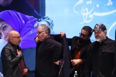 گزارش تصویری | فتوکال و نشست خبری فیلم «زیبا صدایم کن» با حضور رسول صدرعاملی و مهران غفوریان